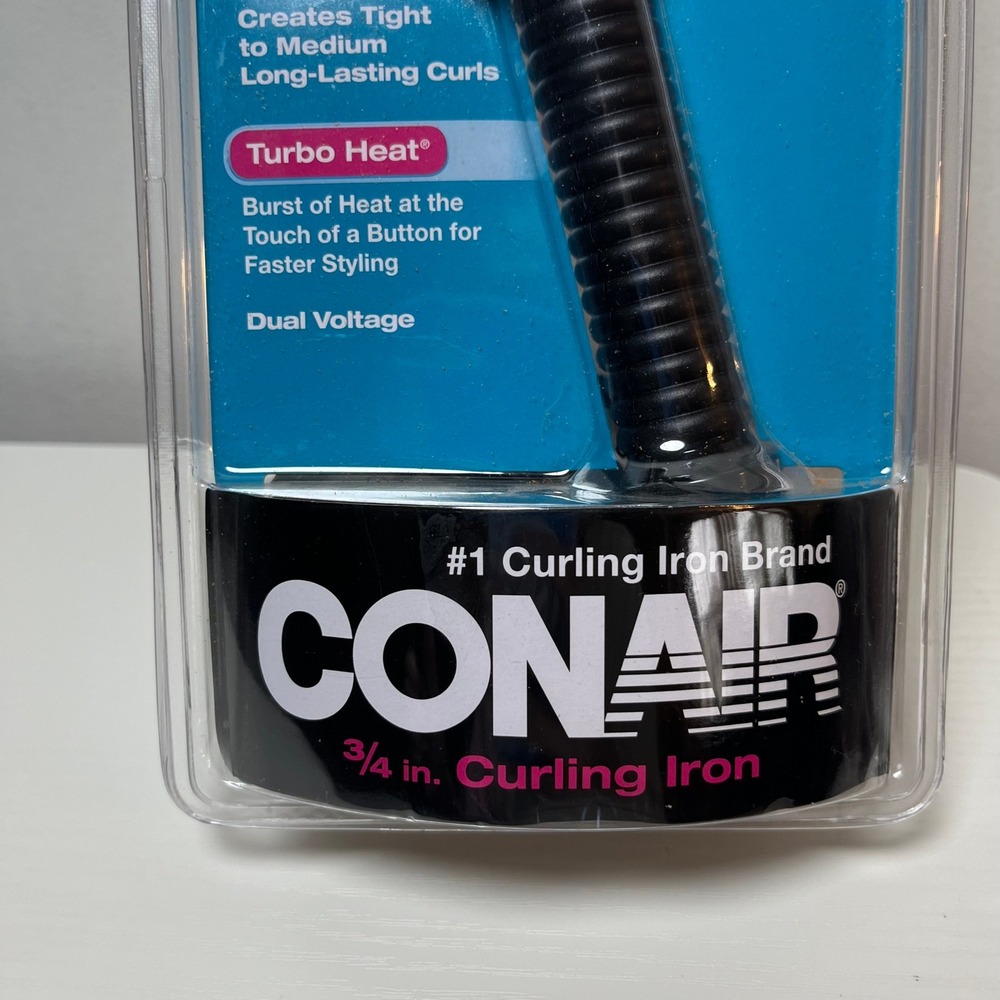 NEW Conair Hot Sticks Curling Iron 3/4 Inch Barrel Silver‎ CD81WCSR Instant Heat - Picture 6 of 9